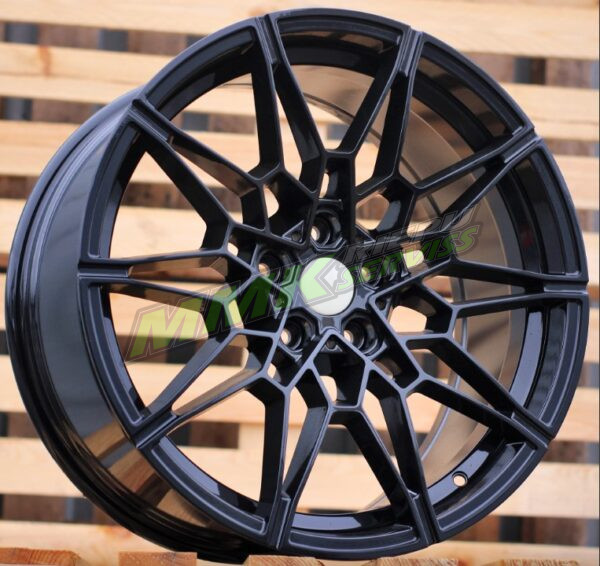 R19x8 5X120 ET 36 72.6 B1674 BL (Black) BMW - Aluminija A riepas