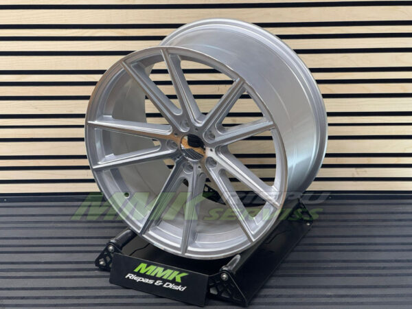 R19x9.5 5X112 ET 38 66.6 XFE45 MS (Polished Silver) JR21 - Aluminija A riepas