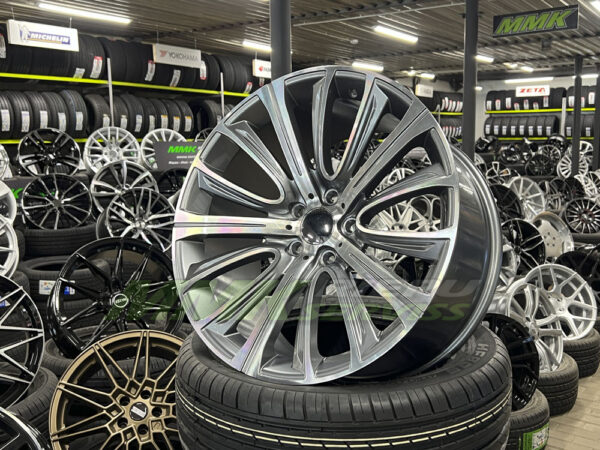 R20X10 5X120 TE 25 72.6 A5421 MG (GREY GLOSS) - Aluminija A riepas