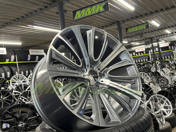 R20X10 5X120 TE 25 72.6 A5421 MG (GREY GLOSS) - Aluminija A riepas