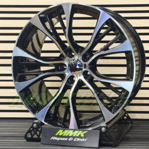 R20x11 5X120 ET 37 74.1 BK851 MB (Black Polished) BMW - Aluminija A riepas