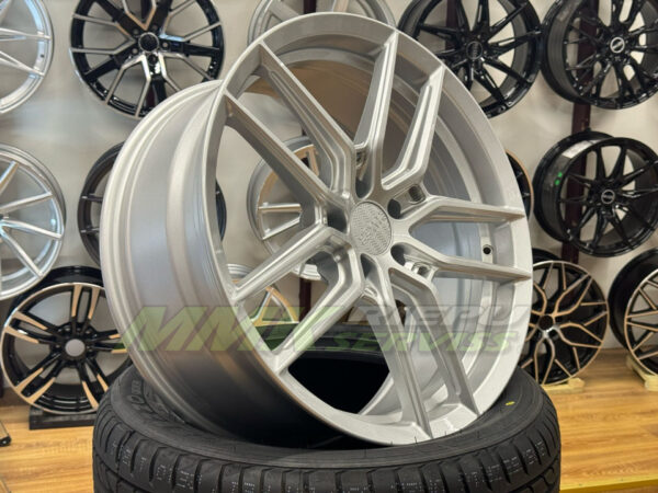 R20x8.5 5X112 ET 25 66.5 HX037 SS (Silver Shining) - Aluminija A riepas