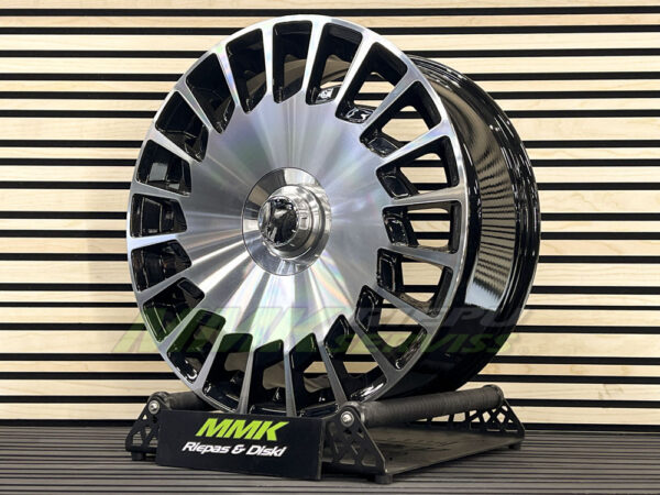 R20x8.5 5X112 ET 35 66.6 B1464 MB (Black Polished) - Aluminija A riepas