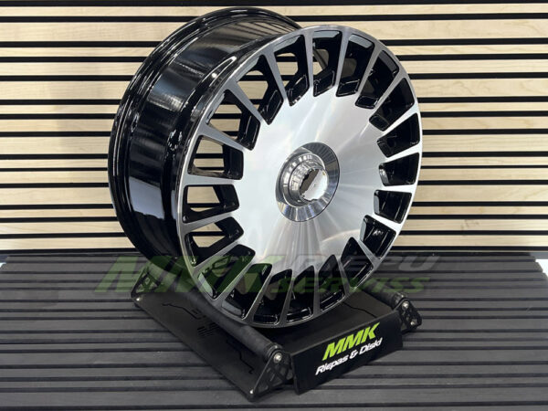 R20x8.5 5X112 ET 35 66.6 B1464 MB (Black Polished) - Aluminija A riepas