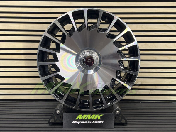 R20x8.5 5X112 ET 35 66.6 B1464 MB (Black Polished) - Aluminija A riepas