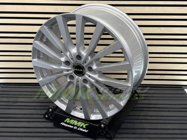 R20X8.5 5X130 ET 32 84.1 MAK Krone Silver - Aluminija A riepas