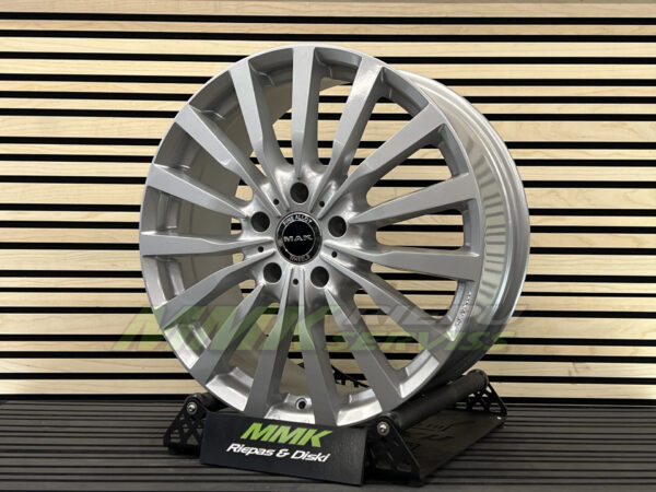 R20X8.5 5X130 ET 32 84.1 MAK Krone Silver - Aluminija A riepas