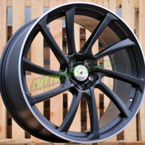 R20x9 5x112 ET 20 66.45 1095 (Black Polished) - Aluminija A riepas