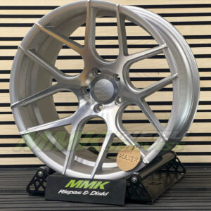 R20x9 5X120 ET 15 74.1 SSA03 (HX022) MSHM (Polished Silver Half Matt) HAXER - Aluminija A riepas