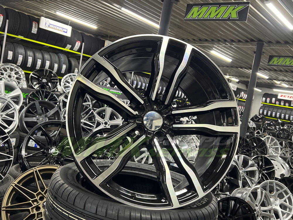 R21x10.5 5X120 ET 45 74.1 BY588 (DLJ588) MB (Black Polished) - Aluminija A riepas