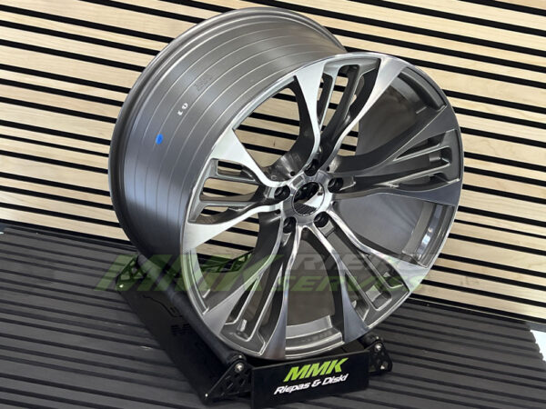 R21x10 5X120 ET 40 74.1 BK851 (FR765) MG (Grey Polished) - Aluminija A riepas