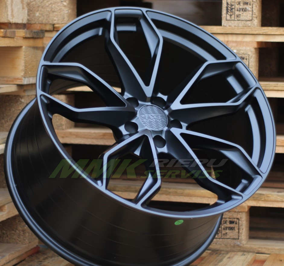 R21X10 5X130 ET44 71.6 HX021 (3S104B) BLHM (Black Half Matt) HAXER - Aluminija A riepas