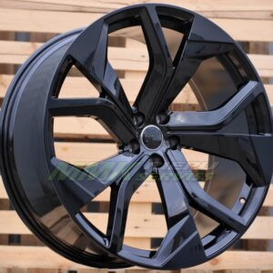 R21X9.5 5X112 ET20 66.5 B1637 BK5758 BL (Black) - Aluminija A riepas