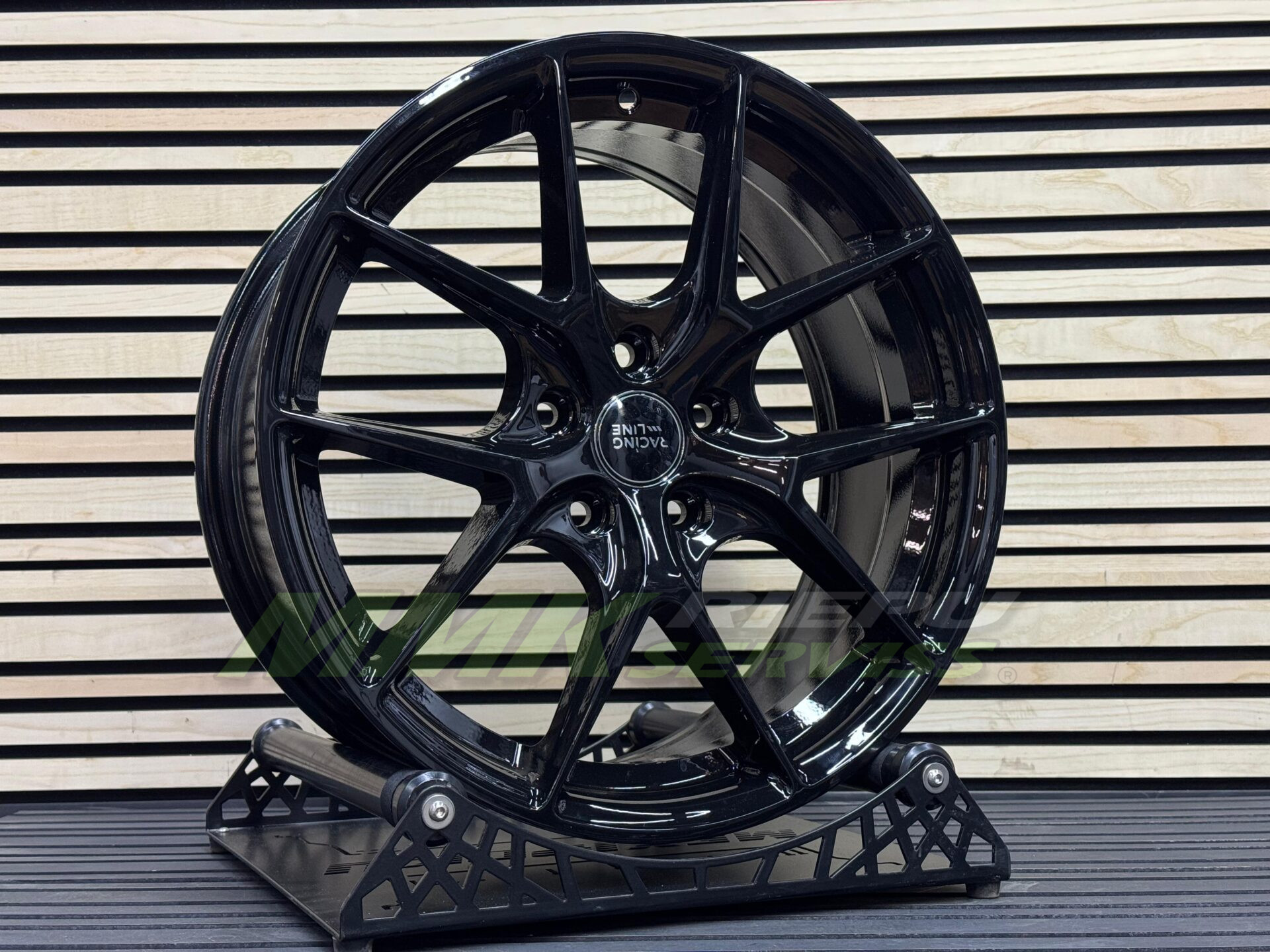 R17X7.5 5X112 ET30 66.5 B5796 Black (BL) - Image 4