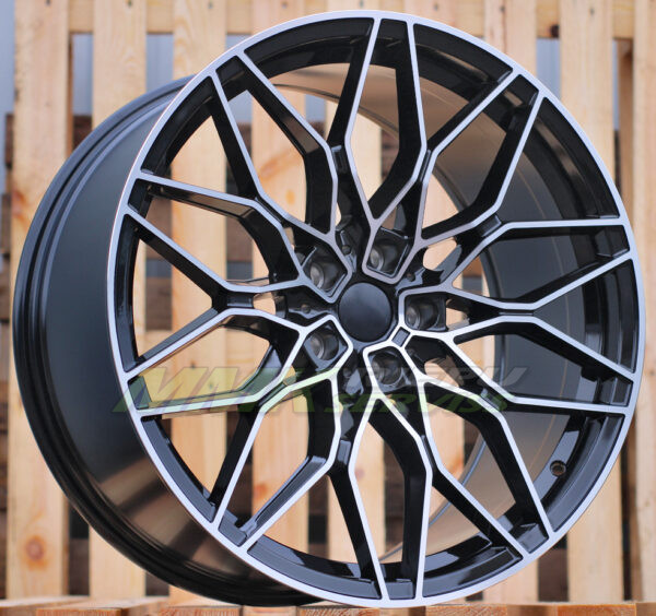 R20X9.5 5X120 ET38 72.6 IN292 (IN0292) Black Polished (MB) BMW - Aluminija A riepas