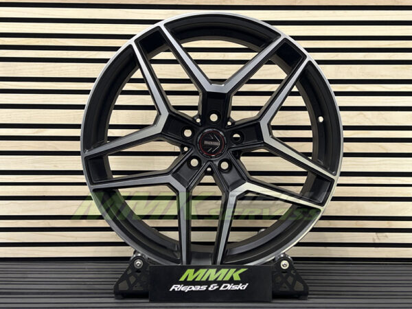 R20X9 5X114.3 ET 40 64.1 momo rf06 matte black pol. - Aluminija A riepas