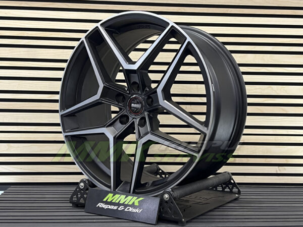 R20X9 5X114.3 ET 40 64.1 momo rf06 matte black pol. - Aluminija A riepas