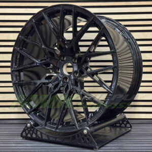 R21X9.5 5X112 ET25 66.6 HXF03 Black (BL) HAXER FORGED - Aluminija A riepas