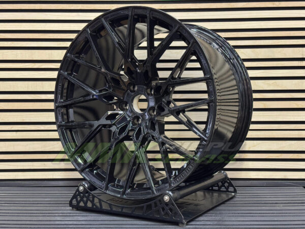 R21X9.5 5X112 ET25 66.6 HXF03 Black (BL) HAXER FORGED - Aluminija A riepas