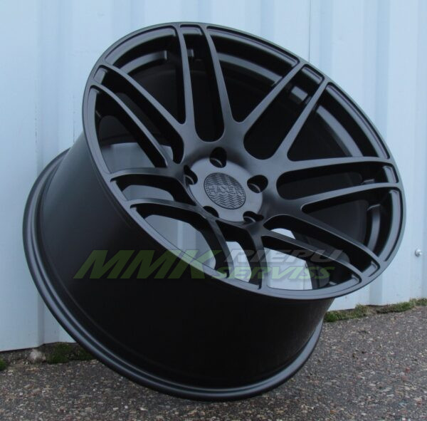 R19X10 5X120 ET15 74.1 HX020 (SSA04) Black Half Matt (BLHM) HAXER - Aluminija A riepas