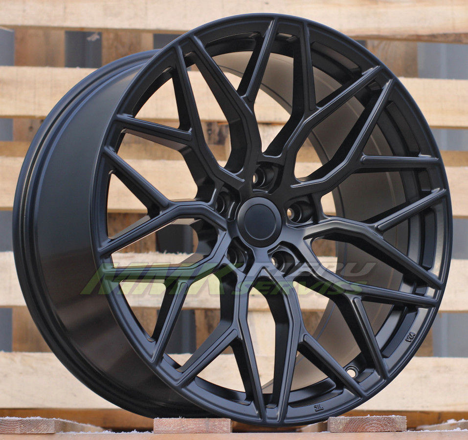 R19X8.5 5X108 ET40 67.1 H4101 (BY1920) Black Half Matt (BLHM) VOSSEN - Aluminija A riepas