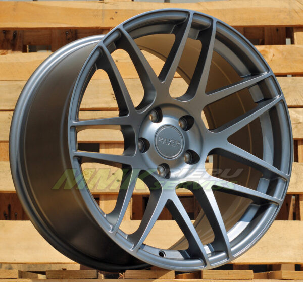 R19X9 5X120 ET30 72.6 XF995 (HX022) Gun Metal Half Matt (GMHM) HAXER - Aluminija A riepas