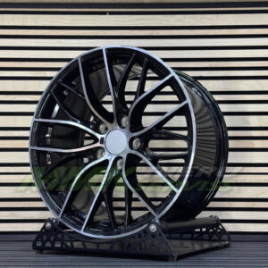 R18X8 5X120 ET34 72.6 BK796 (IN0216) Black Polished (MB) BMW - Aluminija A riepas
