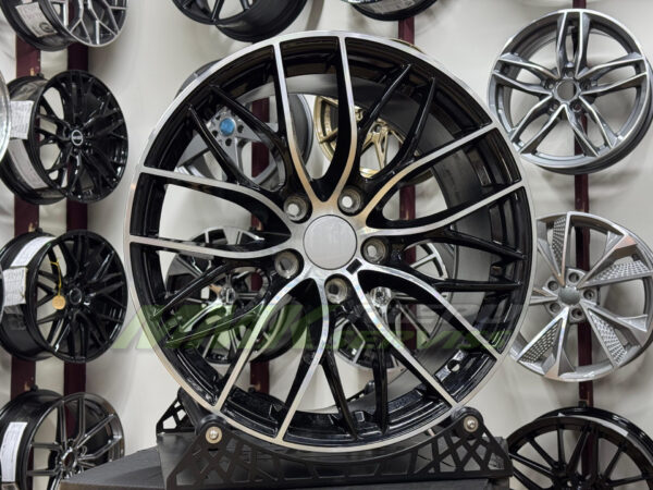 R18X8 5X120 ET34 72.6 BK796 (IN0216) Black Polished (MB) BMW - Aluminija A riepas