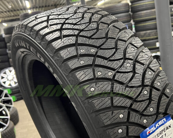 215/55R17 Falken Winterpeak F-Ice 1 98T XL DOT22 ar radzēm - Ziemas riepas / Ziemas ar radzēm riepas