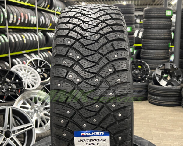 215/55R17 Falken Winterpeak F-Ice 1 98T XL DOT22 ar radzēm - Ziemas riepas / Ziemas ar radzēm riepas