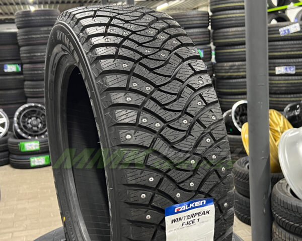 215/55R17 Falken Winterpeak F-Ice 1 98T XL DOT22 ar radzēm - Ziemas riepas / Ziemas ar radzēm riepas