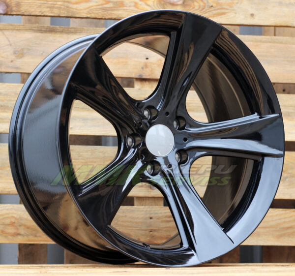 R18X8.5 5X120 ET20 74.1 BK086 Black (BL) - Aluminija A riepas