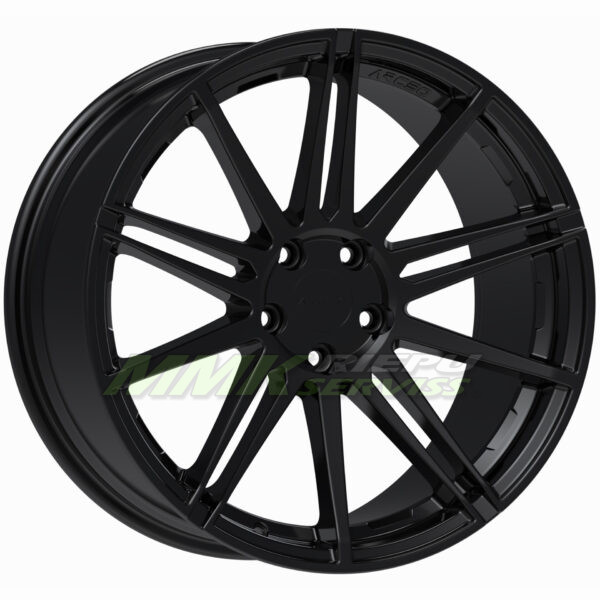 R18X8 5X112 ET35 73.1 ARCEO MALLORCA Matte Black - Aluminija A riepas