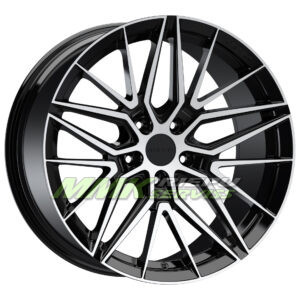 R18X8 5X112 ET35 73.1 ARCEO SEVILLA Black Diamond - Aluminija A riepas