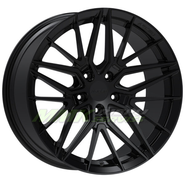 R18X8 5X120 ET35 72.6 ARCEO SEVILLA Matte Black - Aluminija A riepas