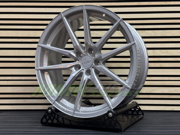 R19X8.5 5X108 ET33 73.1 ARCEO MONACO Silver Diamond - Aluminija A riepas