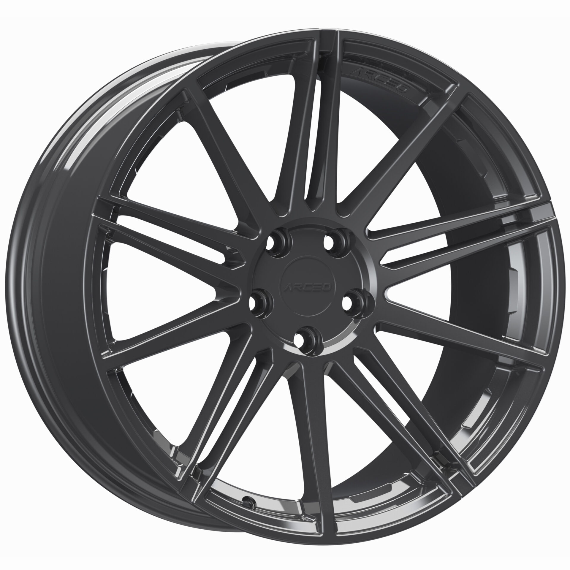 R19X8.5 5X112 ET35 73.1 ARCEO MALLORCA Titanium - Aluminija A riepas