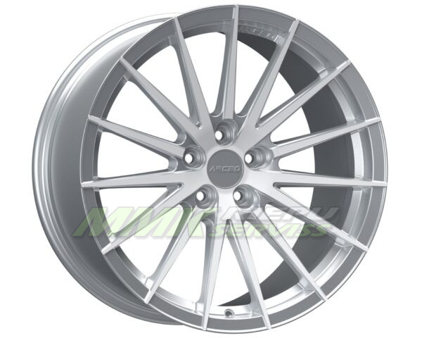 R19X8.5 5X120 ET35 72.6 ARCEO LISBON Silver Diamond - Aluminija A riepas