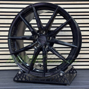 R19X8.5 5X120 ET38 72.6 ARCEO MONACO (TUV) Glossy Black - Aluminija A riepas