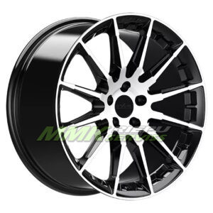 R19X8 5X112 ET30 73.1 ARCEO ASW03 Black Diamond - Aluminija A riepas