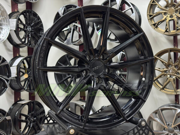 R19X9.5 5X120 ET45 72.6 ARCEO MONACO (TUV) Glossy Black - Aluminija A riepas