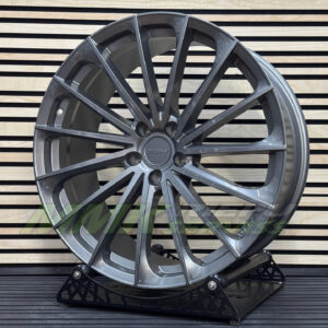 R20X9 5X108 ET35 63.4 ARCEO BERLIN Titanium Silver - Aluminija A riepas