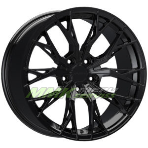 R20X9 5X120 ET30 72.6 ARCEO ROMA Glossy Black - Aluminija A riepas