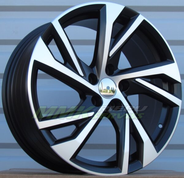 R17X7.5 5X108 ET45 63.3 FE183 Black Polished (MB) VOLVO - Aluminija A riepas