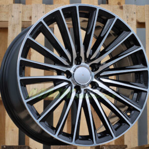 R17X7.5 5X112 ET40 66.6 B5909 Black Polished (MB) MERCEDES - Aluminija A riepas