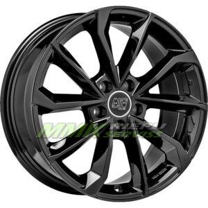 R17X7.5 5X120 ET50 65.1 MSW 42 Gloss Black - Aluminija A riepas