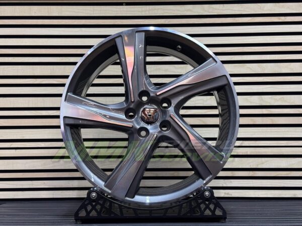 R18X7.5 5X108 ET49 63.3 BY115 Grey Polished (MG) - Aluminija A riepas