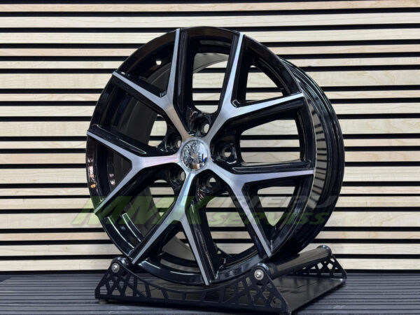 R18X7.5 5X114.3 ET45 73.1 B1344 Black Polished (MB) - Aluminija A riepas