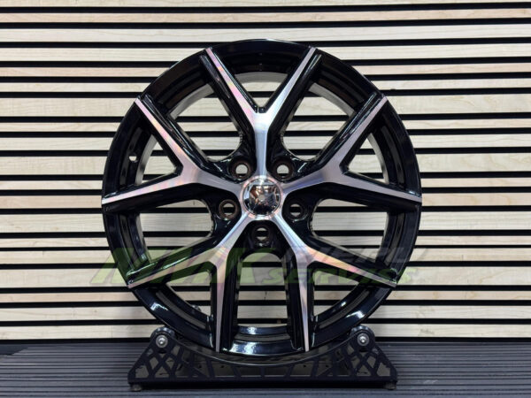 R18X7.5 5X114.3 ET45 73.1 B1344 Black Polished (MB) - Aluminija A riepas