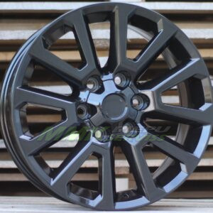 R18X7.5 6X139.7 ET25 106.1 B1072 Black (BL) TOYOTA - Aluminija A riepas